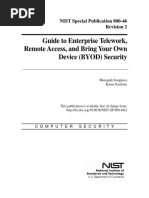 Guide To Enterprise Telework, Remote Access, and Bring Your Own Device (BYOD) Security