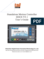 Standalone Motion Controller DDCS V3.1 User's Guide: Shenzhen Digital Dream Numerical Technology Co., LTD