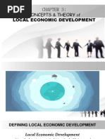 Concepts and Theories of Local Economic Development