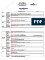 Budget of Work 2019-2020