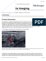 Appendicitis Imaging: Practice Essentials