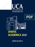 Oferta Uca 2020