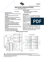 LLC Half-Bridge Controller For Multi-String LED Lighting: Features Applications