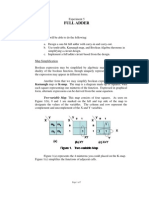 Full Adder Experiment 5