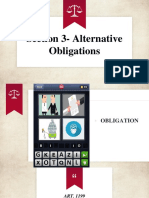 Alternative Obligations