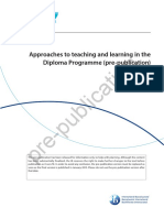 Approaches To Teaching and Learning