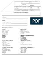 Formato Encuesta Perfil Sociodemografico