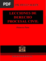 Lecciones de Derecho Procesal Civil Hugo Allen PDF