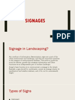 Signage - Landscape