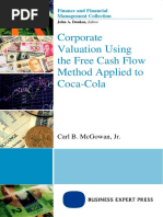 (Finance and Financial Management Collection) McGowan, Carl-Corporate Valuation Using The Free Cash Flow Method Applied To Coca-Cola-Business Expert Press (2015) - 1