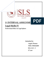 1 Internal Assignment Legal Skills IV