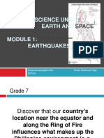 Grade 8 Science Unit 2 Earth and Earthquakes A:: Space