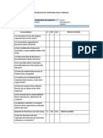 Programas de Auditoria