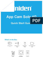 App Cam Solo 4G: Quick Start Guide