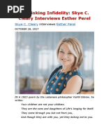 Rethinking Infidelity - Skye C. Cleary Interviews Esther Perel