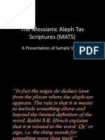 Messianic Aleph Tav Scriptures Mats PDF