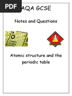 Notes and Questions: Aqa Gcse