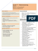 Curriculum Vitae Bai Sarah Datumanong 5