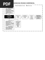 Flujograma Del Proceso Competencial