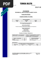 Powders: Technical, Application & Safety Data