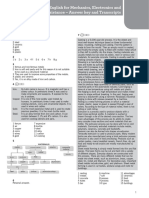 Flash On English For Mechanics, Electronics and Technical Assistance - Answer Key and Transcripts