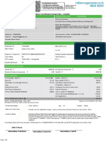 Reliance General Insurance Company Limited: Reliance Two Wheeler Package Policy - Schedule