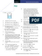 Answers To Saqs: Av E Av E