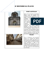 List of Historical Places: Fort Santiago