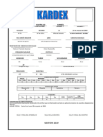 Kardex Gestion 2019