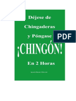 Dejese de Chingaderas y Pongase Chingon