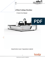 Laser Fiber Cutting Machine-F Series User Manual