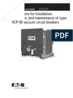 DISJUNTOR A VACUO - VCP-W, VCPW-SE, VCP-WC, and VCPWND