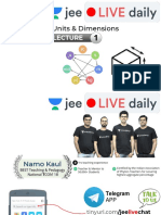 L1 - Units and Dimensions PDF