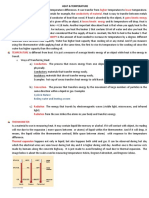 Heat Capacity: Heat Higher Lower Conductivity of Material Gains Kinetic Energy Losses Kinetic Energy Calorie or Joule