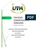 Tratados Comerciales Honduras