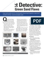 Common Green Sand Flaws: Defect Detective