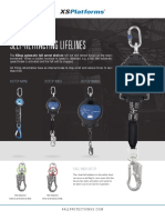 XSPlatforms Leaflet Self Retracting Lifelines