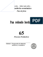 65 Panadería Económica - Pan Redondo Bordado