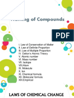 Naming of Compounds