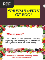 Egg Preparation