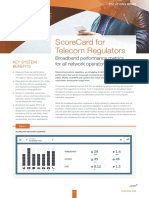 REPORTING Sandvine SB Regulatory Quality Monitoring