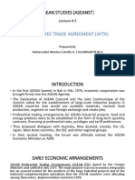 Aseant Freetrade Agreement