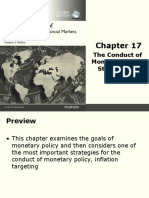 The Conduct of Monetary Policy: Strategy and Tactics