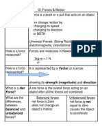 12.Forces&Motion Notes