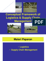 Conceptual Framework of Logistics & Supply Chain Management