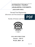 2019-20 S.E. Electronics and Telecommunication Engineering