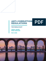 Middle East Anti Bribery and Corruption Regulations Legal Guide 2018