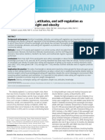 Nutrition Knowledge, Attitudes, and Self-Regulation As PDF