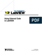 Using External Code in Labview