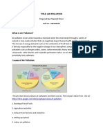 Report On Air Pollution